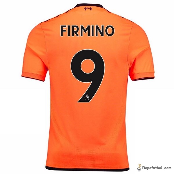 Camiseta Liverpool Replica Tercera Ropa Firmino 2017/18